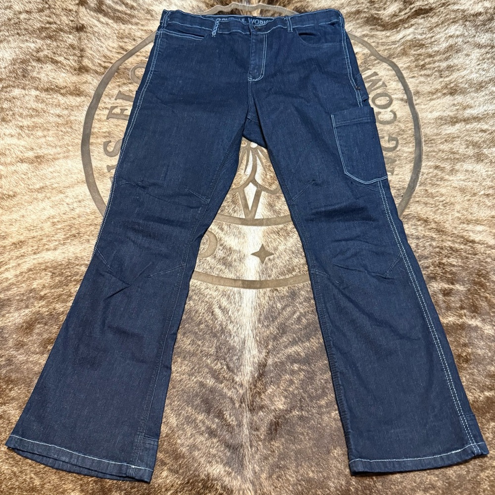 Women’s Dovetail Workwear Jeans Slim Fit size 20 Tall